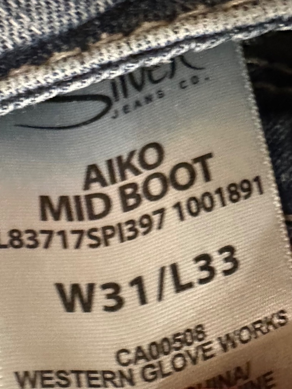 Silver Jeans Aiko Boot Cut - Picture 2 of 5